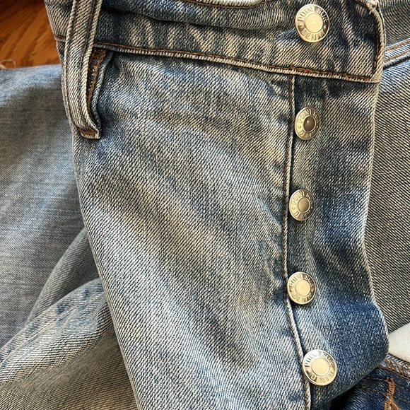 J crew point sur denim size 31 button fly distressed slouchy boyfriend style - Picture 12 of 12